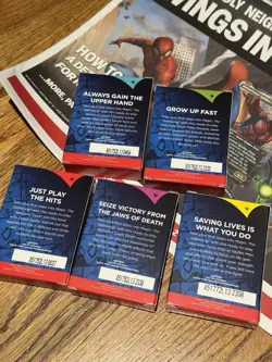 SDCC 2025 Spider-Man MTG Welcome Decks Full Set, Newspaper, Comic book, wrapper - Image 3