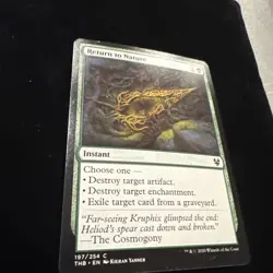 Return to Nature 197/254 Theros Beyond Death MTG Magic the Gathering card - Image 1