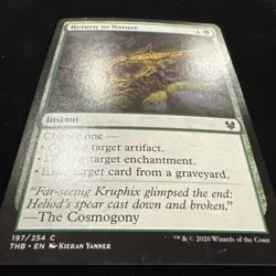 Return to Nature 197/254 Theros Beyond Death MTG Magic the Gathering card - Image 2