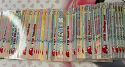 Original Pokemon Topps 1999 Series 1 Complete Base Set TV Animation 76 cards -LP - Image 5