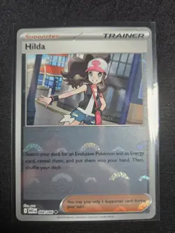 Hilda 084/086 Poke Ball Reverse Holo Uncommon - Pokemon TCG White Flare NM - Image 3