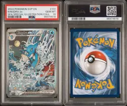 2024 POKEMON SVP SPECIAL ILLUSTRATION COLLECTION PROMO #131 KINGDRA EX PSA 10 - Image 3
