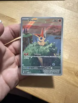 Victini Promo Illustration Rare SVP 208 NEAR MINT - Pokemon TCG - Image 2