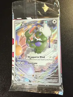 Pokemon Promo Black Bolt White Flare Thundurus Tornadus 209/210 Sealed - Image 3