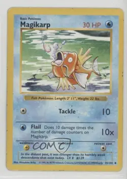 Magikarp Shadowless Pokemon Base Set #35 1999 - Image 1