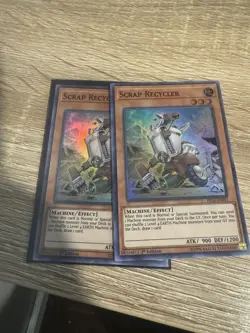 Yugioh Scrap Recycler FIGA-EN051 1st Edition Super Rare NM - Image 1