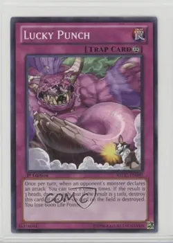 Lucky Punch 1st Ed. YuGiOh Return of the Duelist #REDU-EN080 - Image 1