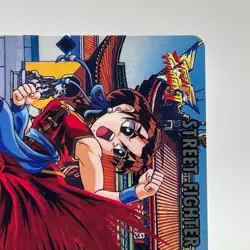 Chun-Li Street Fighter 2 Trading Card TCG Carddass Capcom Japanese 1995 #11 - Image 3