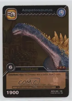 2008 Dinosaur King Trading Card Game Series 2: Colossal Team Battle #DKTB-008 - Image 1
