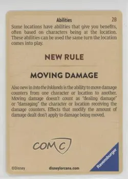 2023 Disney Lorcana - Into The Inklands Rule Card #2B - Image 2