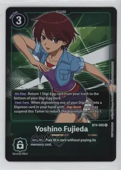 2021 Digimon Card Game - Great Legend Rare (Box Topper) Yoshino Fujieda READ - Image 1