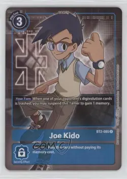 2021 Digimon Card Game - Release Special Ver 15 Joe Kido (Box Topper) READ - Image 1