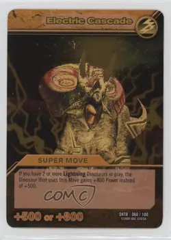 2008 Dinosaur King Trading Card Game Series 2: Colossal Team Battle #DKTB-060 - Image 1