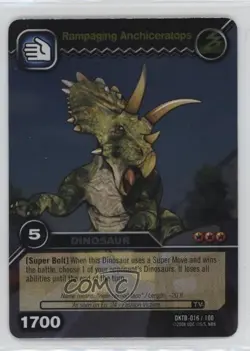 2008 Dinosaur King Trading Card Game Series 2: Colossal Team Battle #DKTB-016 - Image 1