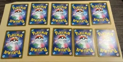 Pikachu 020/M-P McDonald's Promo Card 2025 Set of 10 Pokemon Japanese - Image 2