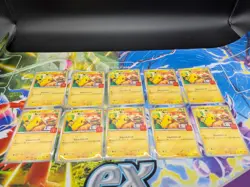 Pikachu 020/M-P McDonald's Promo Card 2025 Set of 10 Pokemon Japanese - Image 2