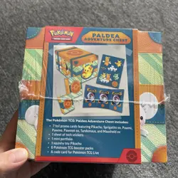 Pokemon TCG: Paldea Adventure Chest Factory Sealed Box Trading Card Game - Image 4