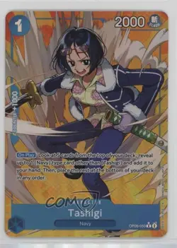 2023 One Piece Card Game: Wings of Captain OP06 R (Alt Art) Tashigi #OP06-050 - Image 1