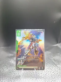 Wing Gundam Zero GD01-024 Newtype Rising Gundam Card Game TCG - NM LR Foil - Image 1
