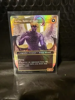 MTG Final Fantasy: Kefka, Court Mage (Borderless) Foil #0398 - Image 2