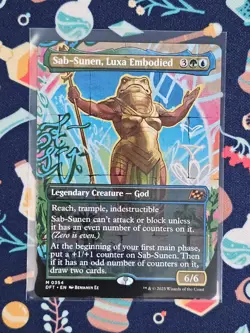 Mtg Sab-Sunen, Luxa Embodied Borderless Aetherdrift 0354 Regular - Image 1