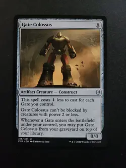 Gate Colossus #315 Battle Baldur's Gate MTG Combine Ship 1-10 4.88 - Image 1