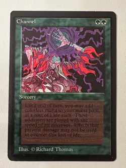 Magic the Gathering MTG Beta Channel NM (Beta Bob) - Image 1