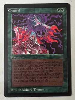 Magic the Gathering MTG Beta Channel NM (Beta Bob) - Image 1