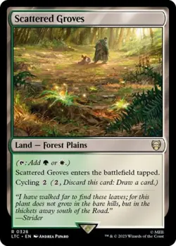 Scattered Groves - Near Mint MTG - Image 1