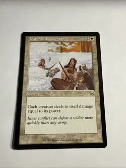MTG - Wave Of Reckoning - Mercadian Masques - Magic the Gathering - LP - Image 1