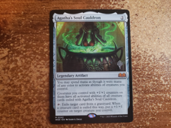 Agatha's Soul Cauldron - Wilds of Eldraine MTG - Near Mint Mythic Rare Promo - Image 1