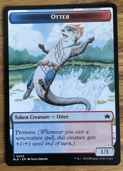 MTG Bloomburrow, Otter - Token - Image 1