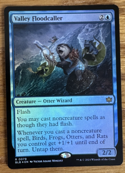 MTG Bloomburrow, Valley Floodcaller - Foil - Image 1