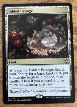 MTG Bloomburrow, Fabled Passage - Image 1