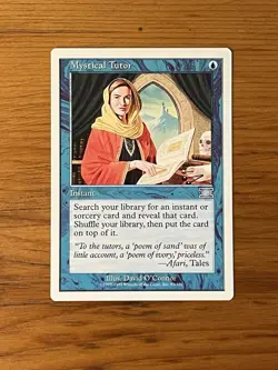 MTG - Magic the Gathering - Mystical Tutor - Sixth Edition - NM - Image 1