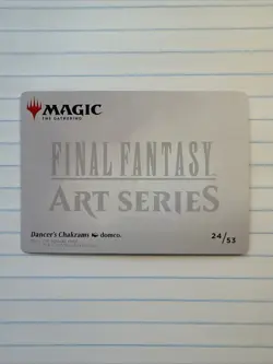 Dancer’s Chakrams - Magic: Final Fantasy MTG - Art Series 24/53 - Gold Stamp - Image 3