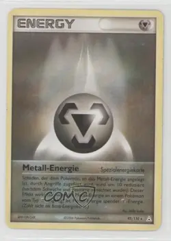 Metal Energy German Pokemon EX Holon Phantoms #95 2006 - Image 1