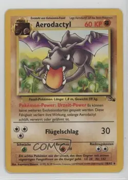 Aerodactyl German Pokemon Fossil #16 1999 - Image 1