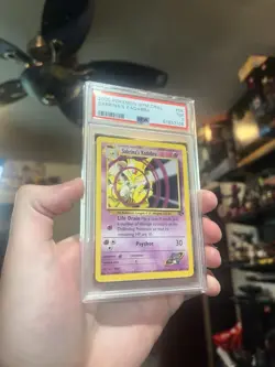 2000s Pokemon Gym Challenge Sabrina’s Kadabra PSA 7 NM - Image 3