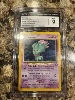 Misdreavus 2001 Black Star Promo 39 Pokemon League CGC Mint 9 - Image 1
