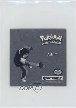Ash Artbox Pokemon Stickers Series 1 Prizm #Pr28 1999 - Image 2