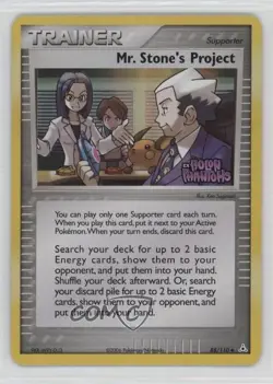 Mr Stone's Project Reverse Foil Pokemon EX Holon Phantoms #88 2006 - Image 1