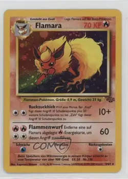 Flareon Holo German Pokemon Jungle #3 1999 - Image 1