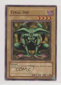 Feral Imp 1st Ed. YuGiOh Starter Deck Yugi Evolution #SYE-003 2004 - Image 1