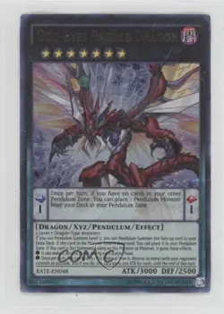Odd-Eyes Raging Dragon Unlimited YuGiOh Tempest #RATE-EN048 - Image 1