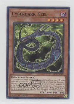 Cyberdark Keel 1st Ed. YuGiOh Structure Deck: Cyber Strike #SDCS-EN015 - Image 1