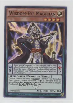 Wisdom-Eye Magician 1st Ed. YuGiOh Master of Pendulum Structure Deck #SDMP-EN005 - Image 1