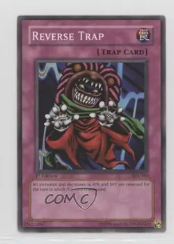 Reverse Trap 1st Ed. YuGiOh Starter Deck Joey #SDJ-050 2003 - Image 1