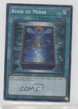 Book of Moon 1st Ed. Secret Rare YuGiOh 25th Anniversary Rarity Collection II - Image 1