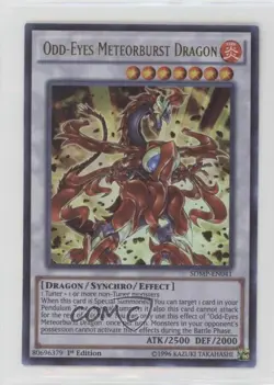 Odd-Eyes Meteorburst Dragon 1st Ed. YuGiOh Master of Pendulum Structure Deck - Image 1